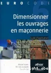 Dimensionner les ouvrages en maçonnerie vignette