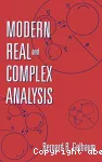 Modern real and complex analysis vignette