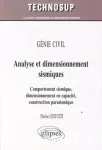Analyse et dimensionnement sismiques vignette