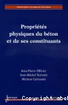 Propriétés physique du béton et de ses constituants vignette