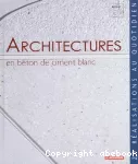 Architectures en béton de ciment blanc vignette