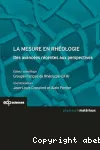 La mesure en rhéologie vignette