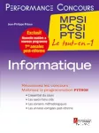 Informatique, 1re année, MPSI, PCSI, PTSI vignette