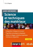 Science et génie des matériaux vignette