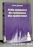 Aide-mémoire de résistance des matériaux vignette